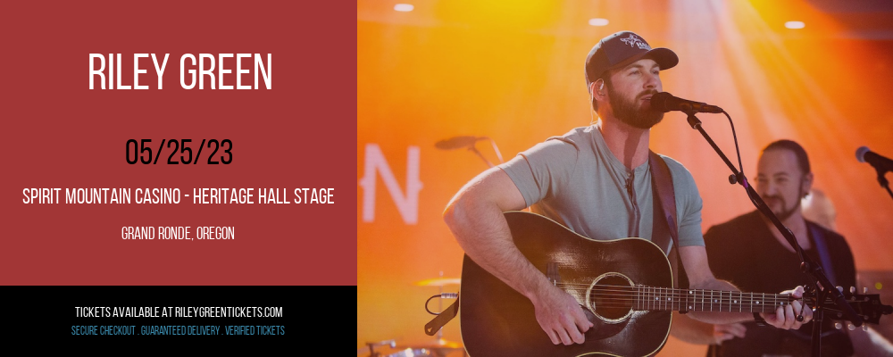 Riley Green at Riley Green Tickets tickets Riley Green at Riley Green Tickets